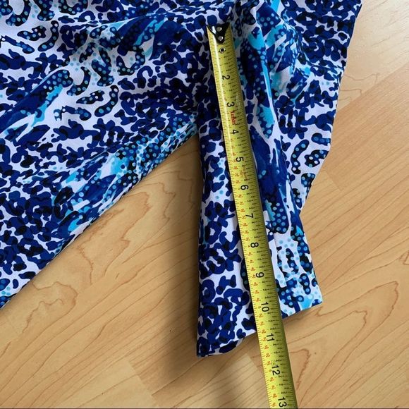 New Blue & White Printed Investments Blazer Size 6 - Picture 8 of 8